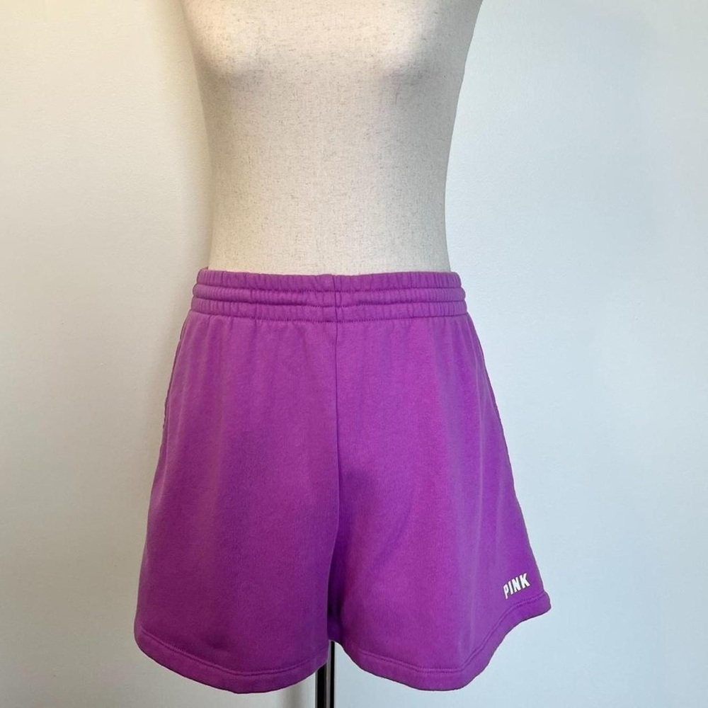 Victoria's Secret PINK purple cotton lounge shorts
